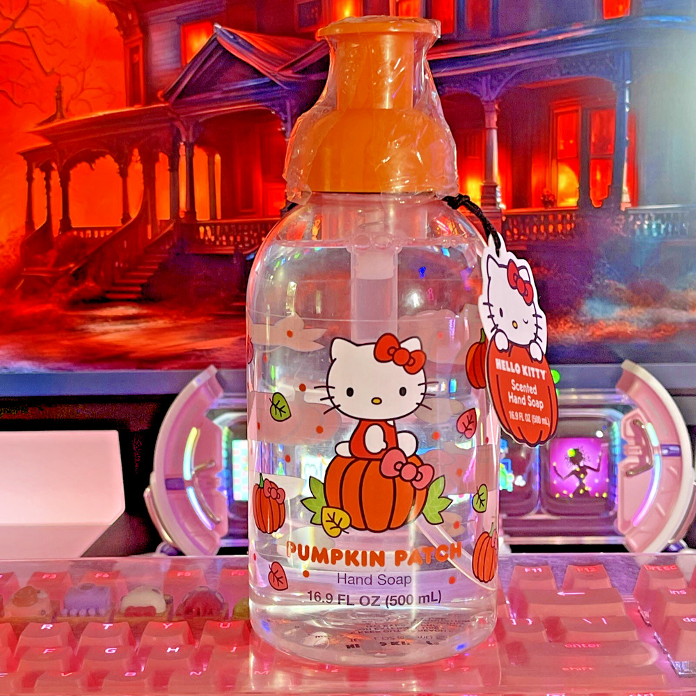 Hello Kitty Halloween Hand Soap Fall Scented Pumpkin Patch 16.9oz 2024 Sanrio
